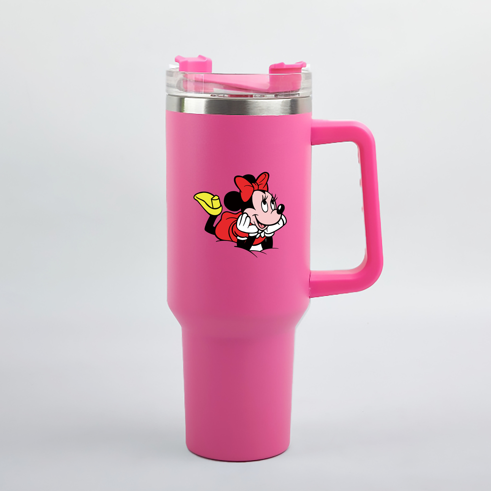 （画像用） ミッキーマウス Mickey Mouse 1200mL車用タンブラー（カラープリント）